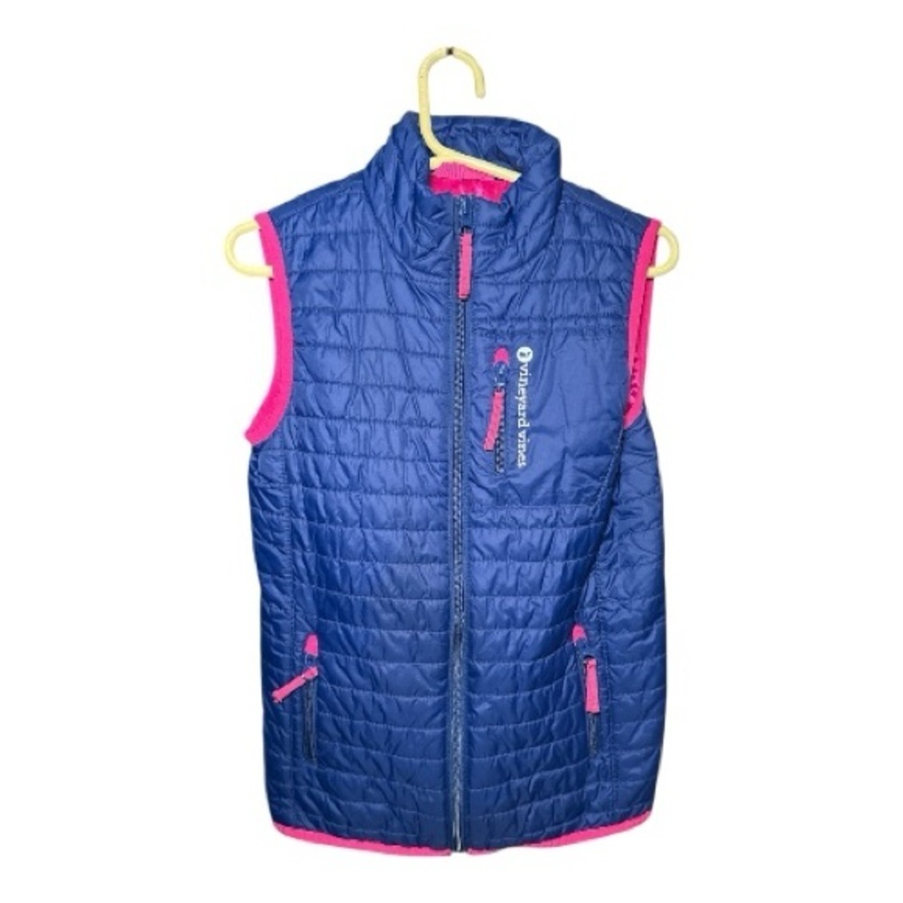 Vineyard Vines Kids Quilted Puffer Vest Small 7/8